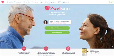 zweisam.de|Partnersuche ab 50: Experten